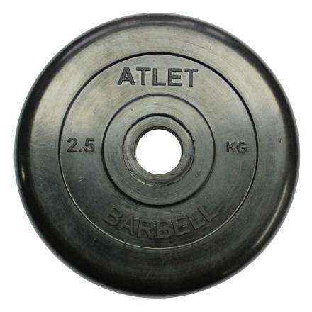 MB Barbell Atlet - 31 мм - 2.5 кг из каталога дисков для штанги с посадочным диаметром 30 мм.  в Казани по цене 860 ₽