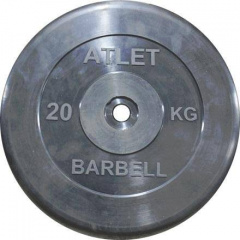 MB Barbell Atlet - 31 мм - 20 кг из каталога дисков для штанги с посадочным диаметром 30 мм.  в Казани по цене 5870 ₽