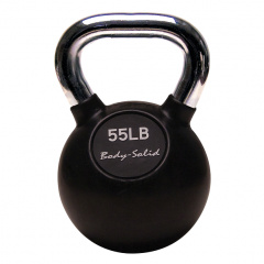 Body Solid 24,9 кг (55lb) с хромированной ручкой из каталога гирь в Казани по цене 13590 ₽