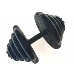 MB Barbell Atlet 40 кг. обрезиненная из каталога разборных (наборных) гантелей в Казани по цене 12500 ₽