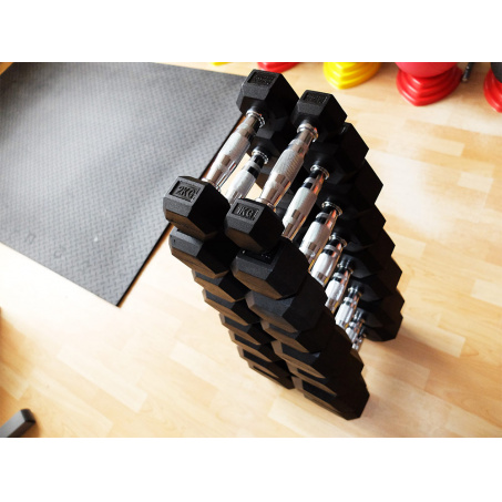 Рендер-1 для Body Solid гексагональных  16 пар от 1 до 25 кг