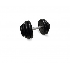 MB Barbell - 28.5 кг MB-FDBM-B28,5 из каталога обрезиненных гантелей в Казани по цене 11520 ₽