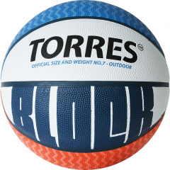 Torres BLOCK, р.7 B02077 из каталога баскетбольных мячей в Казани по цене 1360 ₽