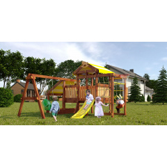 Baby play 12 в Казани по цене 78760 ₽ в категории детские городки для дачи Савушка