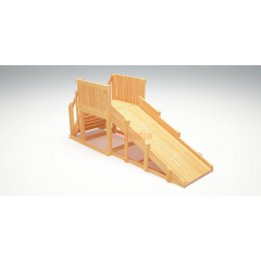 Зима Wood 1 в Казани по цене 48400 ₽ в категории зимние деревянные горки Савушка