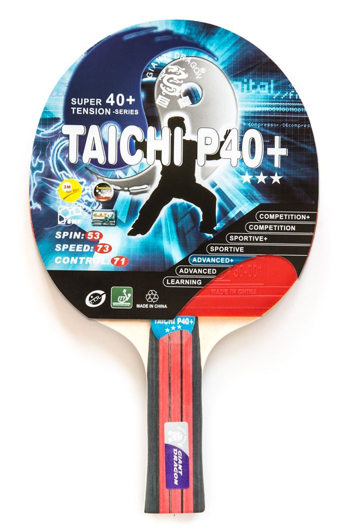 Dragon Taichi 3 Star New (коническая) в Казани по цене 472 ₽ в категории ракетки для настольного тенниса Giant