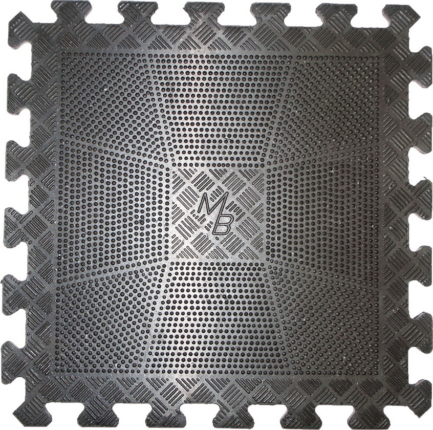 MB Barbell черный, толщина 12 мм из каталога защит пола в Казани по цене 1351 ₽