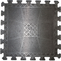 Коврик MB Barbell черный, толщина 12 мм в Казани по цене 1351 ₽