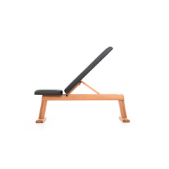 NOHrD WeightBench нат кожа вишня из каталога силовых скамей в Казани по цене 136850 ₽