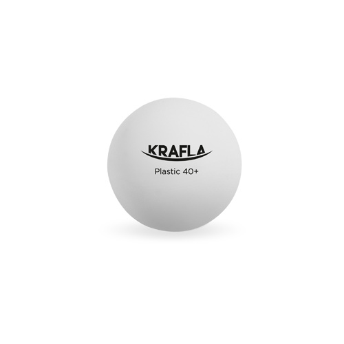 KRAFLA KRAFLA B-WT60 мяч без звезд (6шт) из каталога мячей для настольного тенниса в Казани по цене 300 ₽