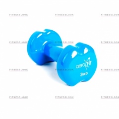 AeroFit виниловая - 3 кг из каталога гантелей для фитнеса в Казани по цене 1296 ₽