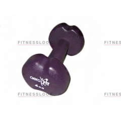 AeroFit виниловая - 4 кг из каталога гантелей для фитнеса в Казани по цене 1728 ₽