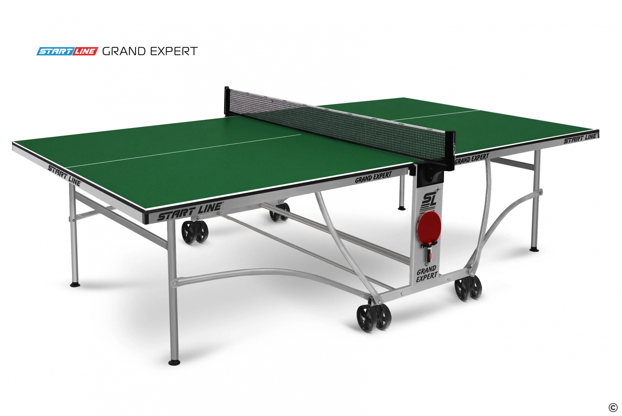Start Line Grand Expert Зеленый из каталога теннисных столов для помещений в Казани по цене 27990 ₽