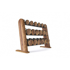 NOHrD DumbBells орех из каталога гантельных рядов в Казани по цене 1379885 ₽