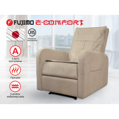 Fujimo E-COMFORT CHAIR F3005 FEF с электроприводом Ваниль из каталога массажных кресел в Казани по цене 89000 ₽