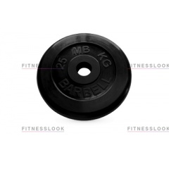 MB Barbell черный - 50 мм - 25 кг из каталога баскетбольных щитов в Казани по цене 8250 ₽