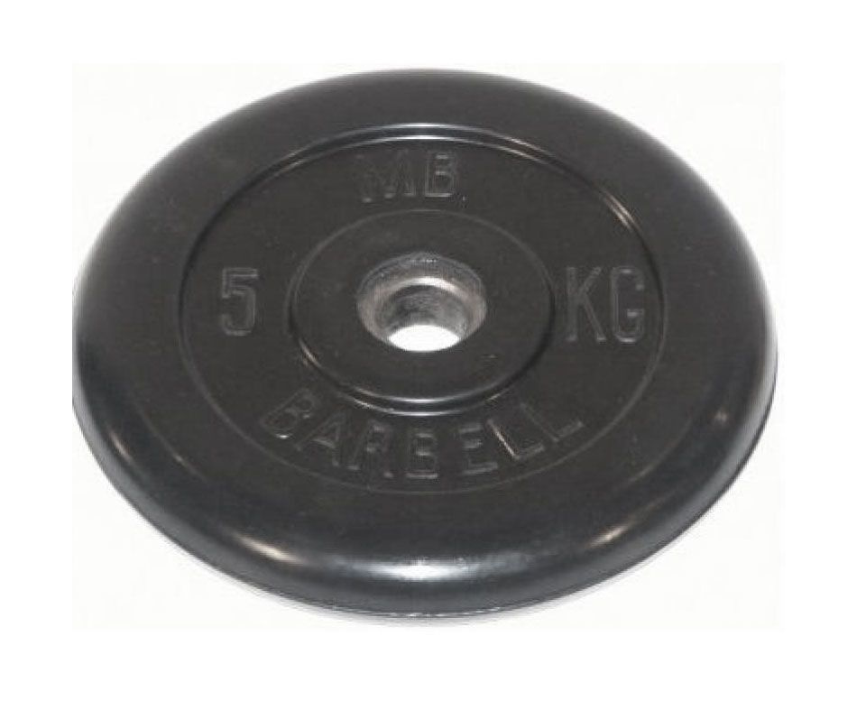 MB Barbell (металлическая втулка) 5 кг / диаметр 51 мм из каталога дисков (блинов) для штанг и гантелей в Казани по цене 2070 ₽