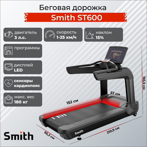 ST3.2 в Казани по цене 392400 ₽ в категории беговые дорожки Smith