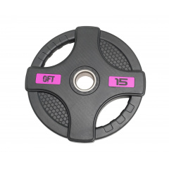 Original FitTools черный с двумя хватами 15 кг из каталога дисков для штанги с посадочным диаметром 50 мм. в Казани по цене 6380 ₽