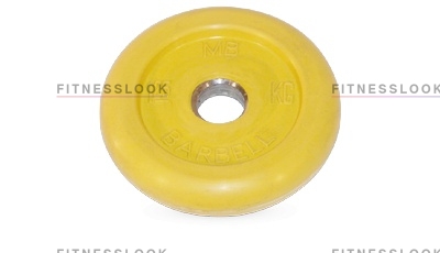 MB Barbell желтый - 26 мм - 1.25 кг из каталога дисков для штанги с посадочным диаметром 26 мм.  в Казани по цене 569 ₽