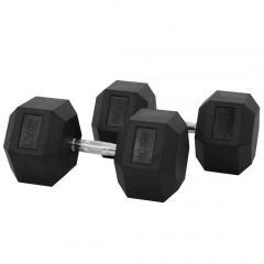 VictoryFit гексагональная VF-H300(30 кг) 1 шт. из каталога обрезиненных гантелей в Казани по цене 8760 ₽