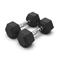 VictoryFit гексагональная VF-H090 (9 кг) 1 шт. из каталога обрезиненных гантелей в Казани по цене 2640 ₽