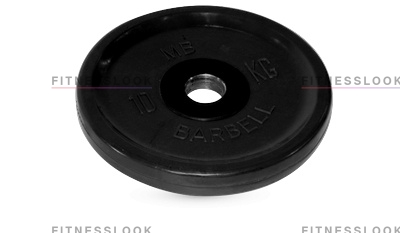 евро-классик черный - 50 мм - 10 кг в Казани по цене 7453 ₽ в категории диски (блины) для штанг и гантелей MB Barbell