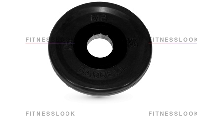 евро-классик черный - 50 мм - 2.5 кг в Казани по цене 2426 ₽ в категории диски (блины) для штанг и гантелей MB Barbell