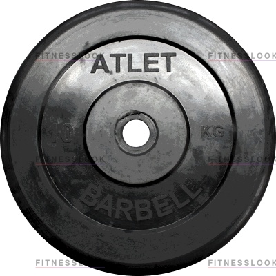 MB Barbell Atlet - 26 мм - 10 кг из каталога дисков для штанги с посадочным диаметром 26 мм.  в Казани по цене 2690 ₽