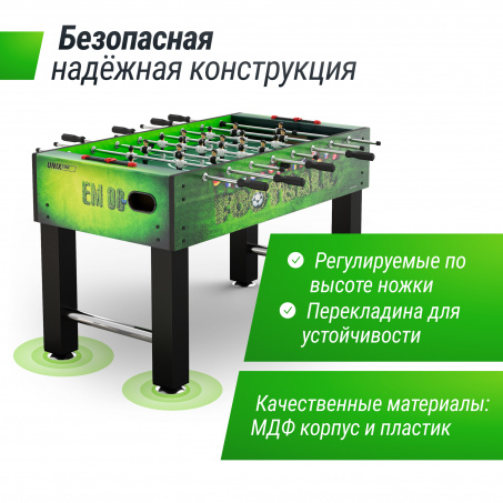 Рендер-4 для Unix Line Футбол - Кикер (140х74 cм) Green