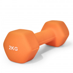 UnixFit 2 кг Orange DBNEO2OG из каталога неопреновых  гантелей в Казани по цене 1090 ₽