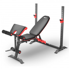 Скамья для жима со стойками UnixFit BENCH 130DD в Казани по цене 26890 ₽