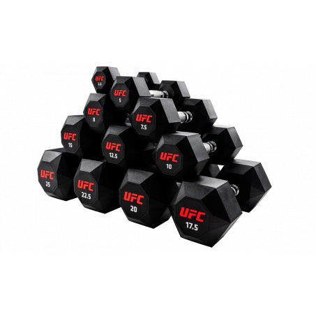 Рендер-0 для UFC Octagon Dumbbell 5 пар от 10 до 20кг