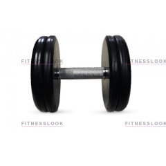 MB Barbell классик - 18 кг из каталога обрезиненных гантелей в Казани по цене 3839 ₽