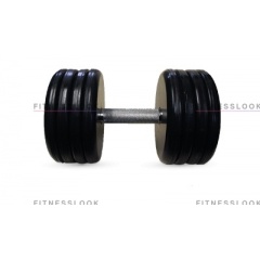 MB Barbell классик - 48 кг из каталога обрезиненных гантелей в Казани по цене 9279 ₽