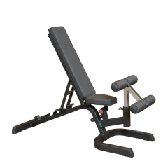 Body Solid GFID71B черная универсальная регулируемая из каталога силовых скамей в Казани по цене 50150 ₽