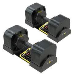 MX100 EVO, эргономичная прорезиненная рукоять, вес 5.9-45.4 кг, 2 шт ID185 в Казани по цене 89500 ₽ в категории гантели MX Select