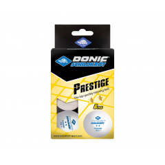 Donic PRESTIGE 2, 40+ 6 штук, белые из каталога мячей для настольного тенниса в Казани по цене 510 ₽