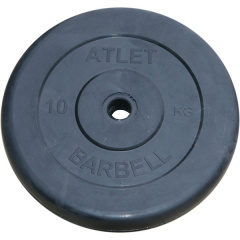 MB Barbell ATLET 10 кг из каталога дисков для штанги с посадочным диаметром 26 мм.  в Казани по цене 3960 ₽