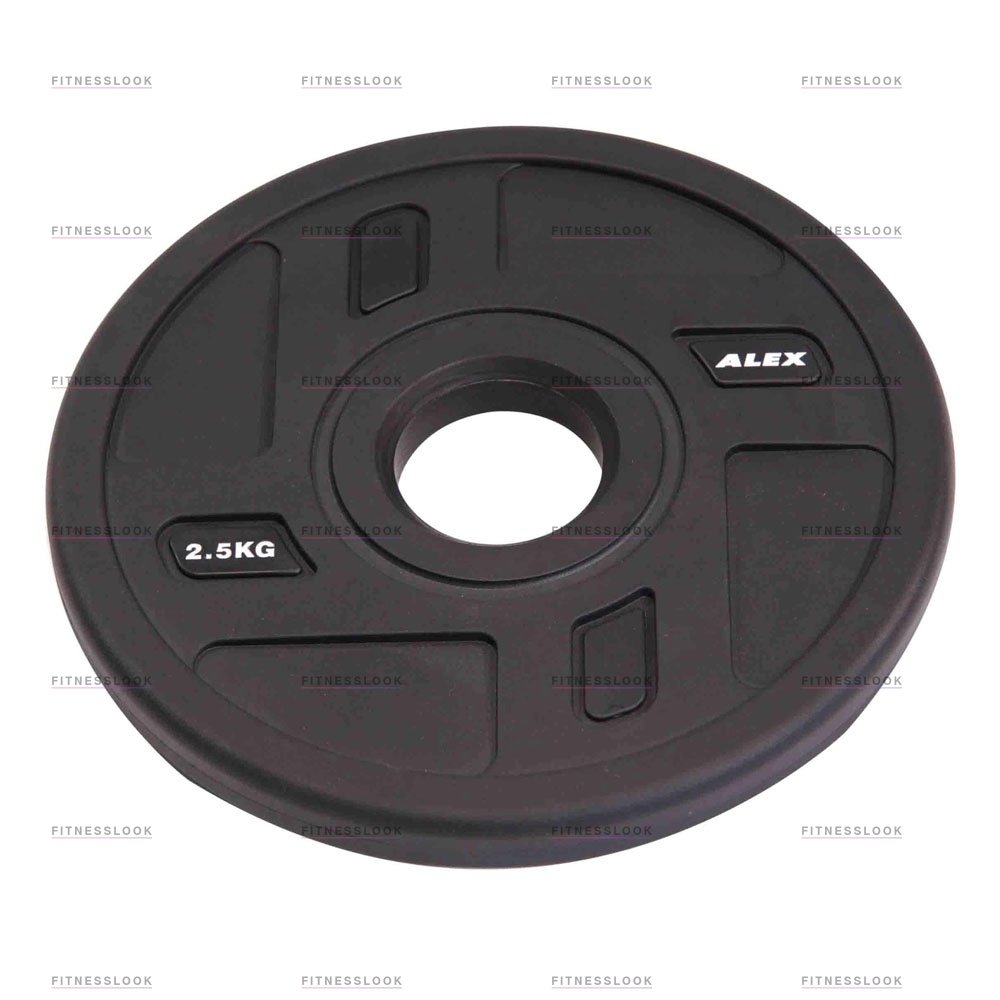 Alex полиуретановый 50 мм -  2.5 кг в Казани по цене 2277 ₽ в категории диски (блины) для штанг и гантелей Aerofit