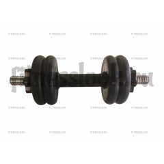 MB Barbell Atlet разборная - 6.5 кг из каталога обрезиненных гантелей в Казани по цене 2862 ₽