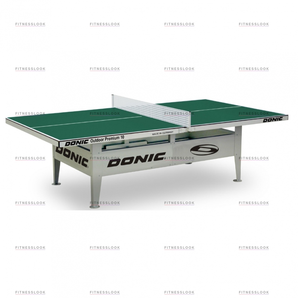 Donic Outdoor Premium 10 зеленый из каталога антивандальных теннисных столов в Казани по цене 229990 ₽