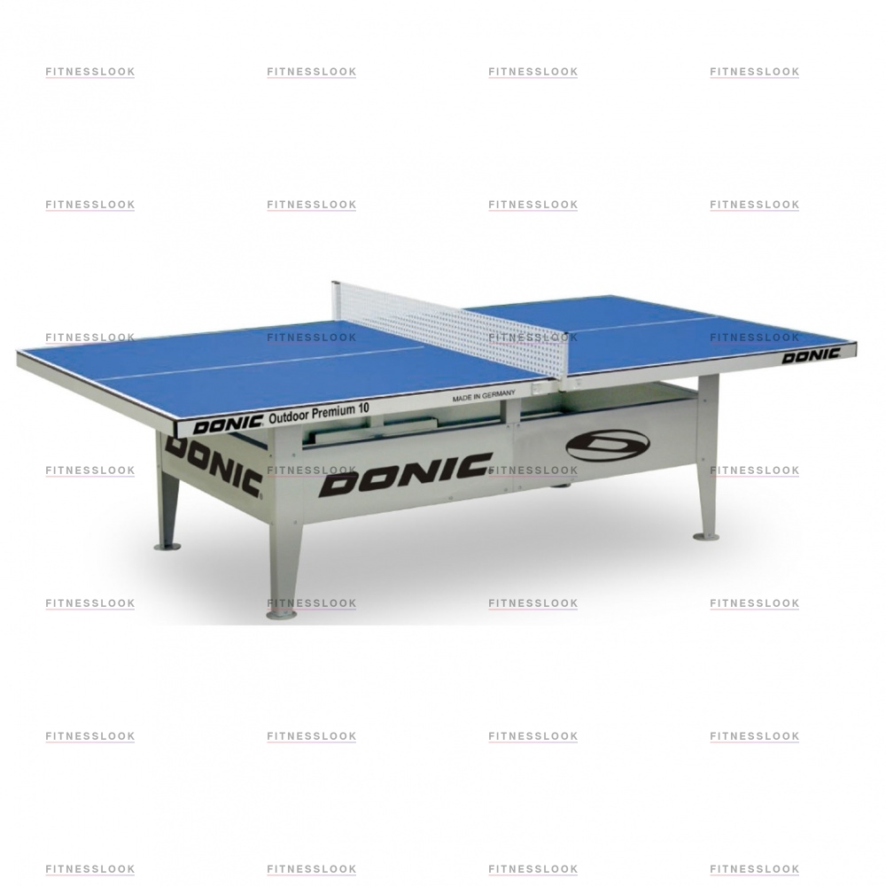 Donic Outdoor Premium 10 синий из каталога антивандальных теннисных столов в Казани по цене 259990 ₽