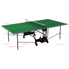 Hobby Indoor - зеленый в Казани по цене 23300 ₽ в категории теннисные столы Sunflex