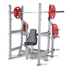 AeroFit Neo NOMB - со стойками - армейский жим из каталога скамей со стойкой в Казани по цене 62140 ₽