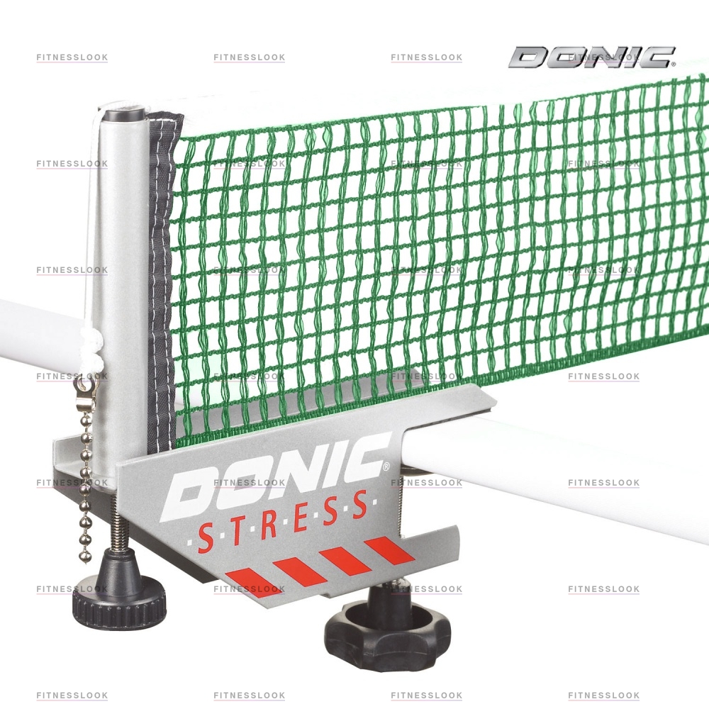 Donic Stress - серый/зеленый из каталога сеток для настольного тенниса в Казани по цене 8990 ₽