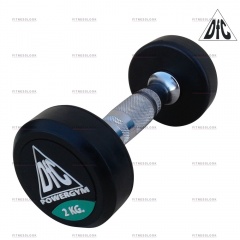 PowerGym пара - 2 кг в Казани по цене 2020 ₽ в категории обрезиненные гантели DFC