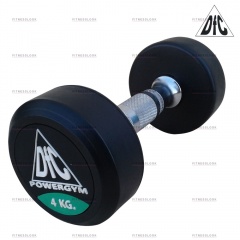 DFC PowerGym пара - 4 кг из каталога обрезиненных гантелей в Казани по цене 2990 ₽