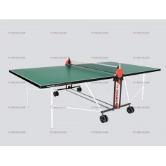 Indoor Roller Fun - зеленый в Казани по цене 41990 ₽ в категории теннисные столы Donic