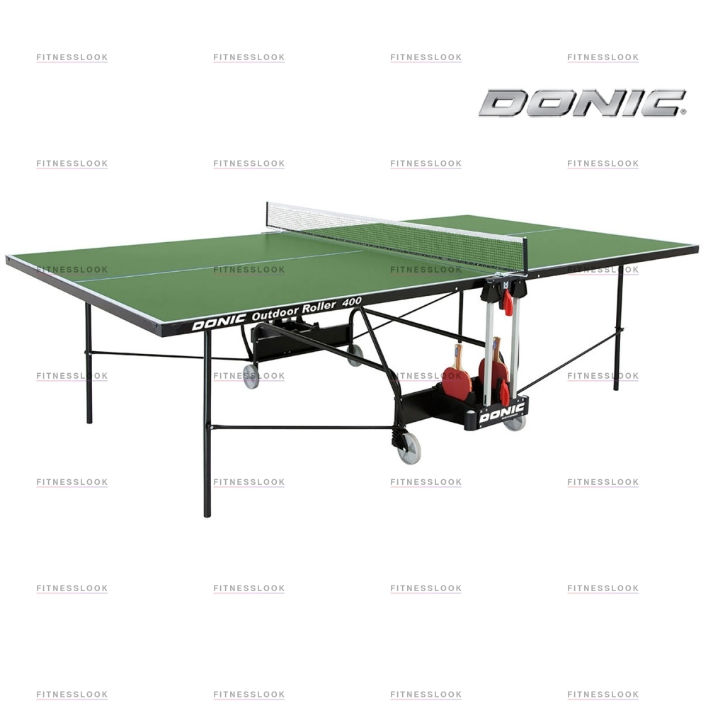 Donic Outdoor Roller 400 - зеленый из каталога всепогодных теннисных столов в Казани по цене 61990 ₽